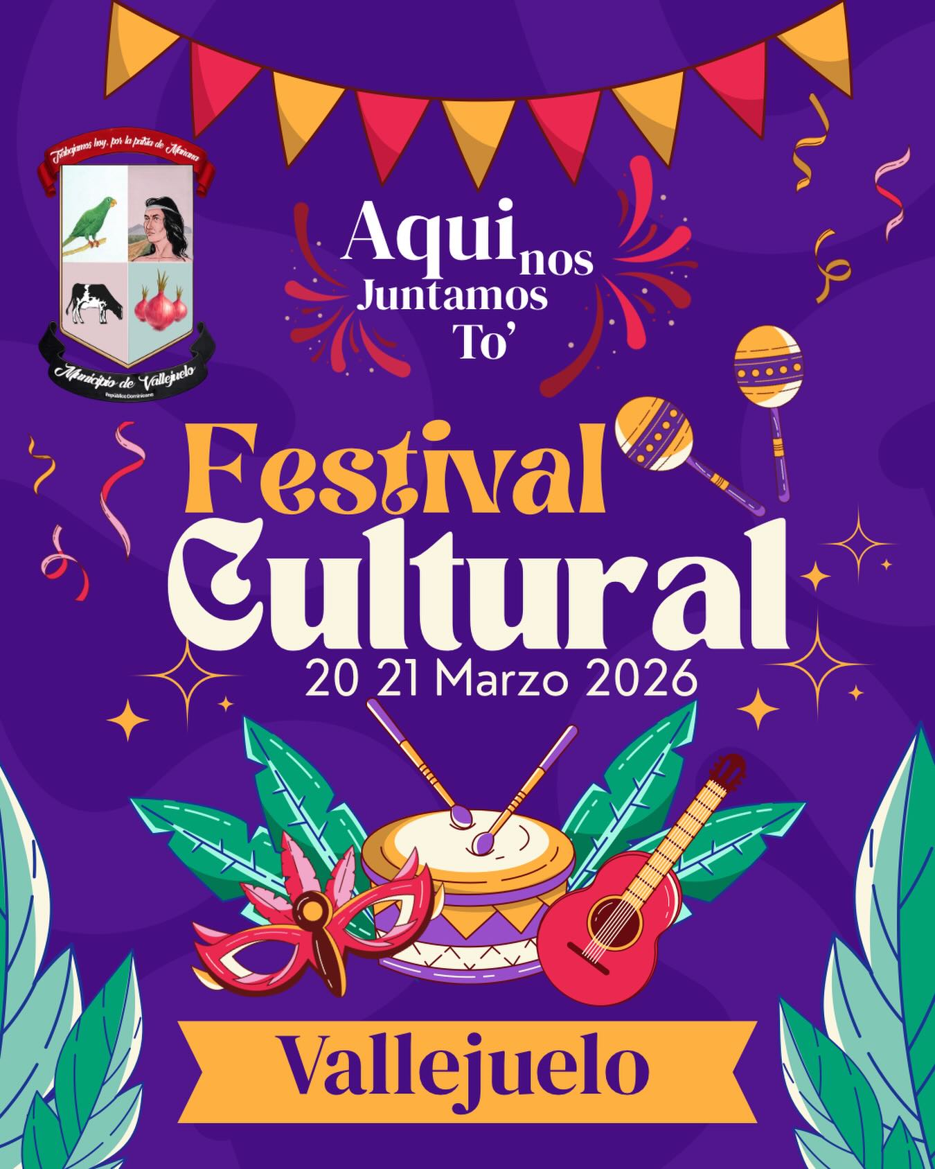Vallejuelo se prepara para celebrar su gran Festival Cultural 2026