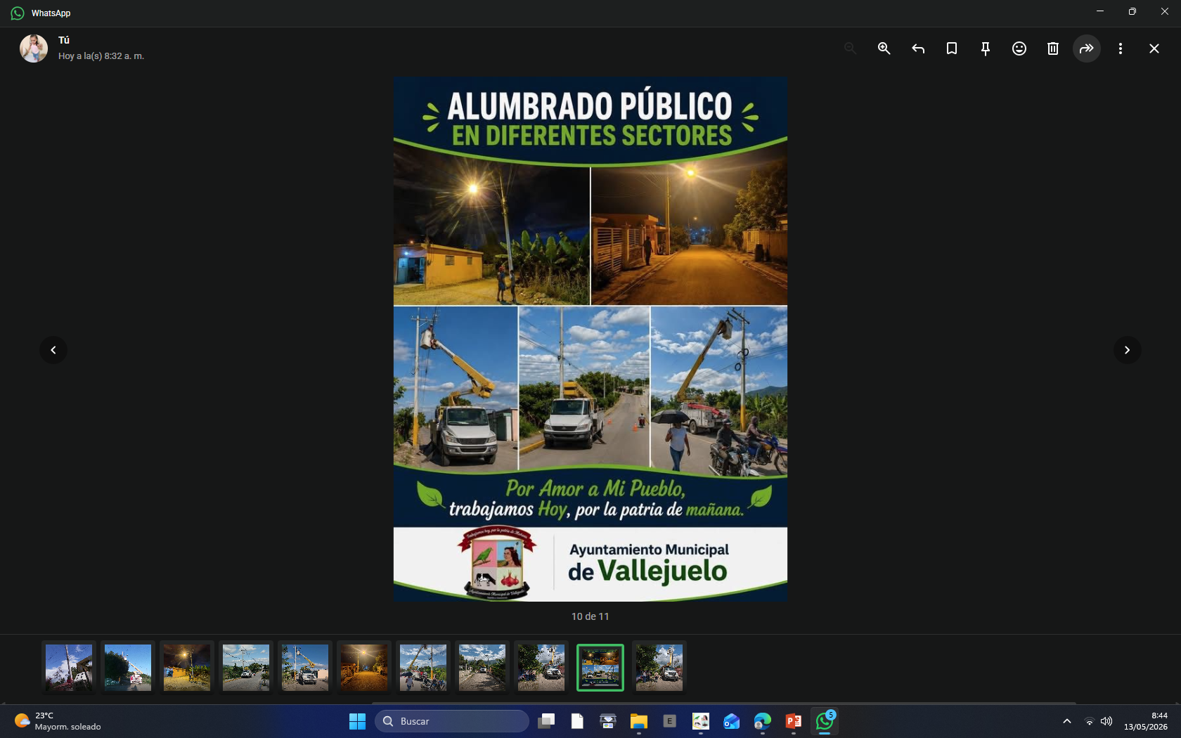 Vallejuelo sigue Iluminándose